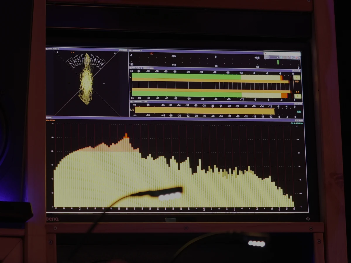 Mastering – Aufnahme aus dem Adrian Louis Studio