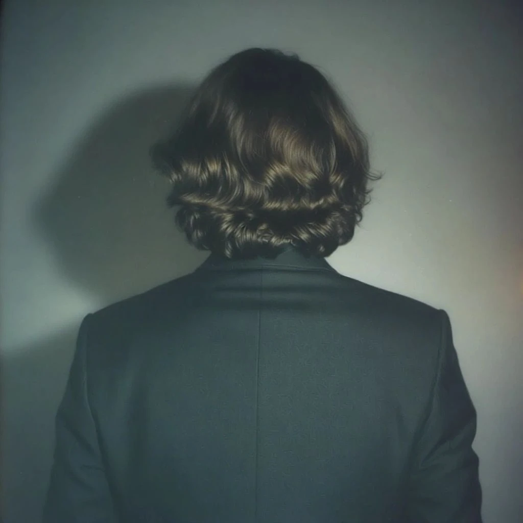 Blick in das Adrian Louis Studio mit Instrumenten und blau-violetter Beleuchtung